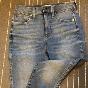 NEW Madewell high rise skinny crop jeans